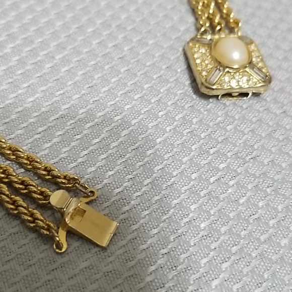 🔵Vintage 3 layer Necklace - Picture 6 of 12